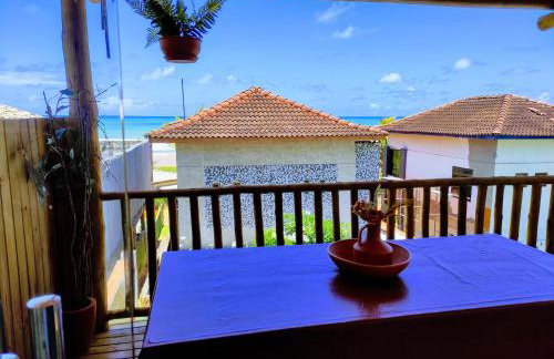 Chalé Beira-Mar com Piscina Privativa e Varanda em Barra do Jacuípe - Foto 12