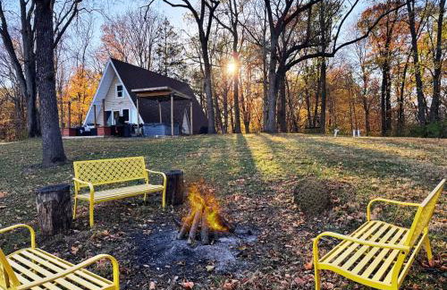 Private Wooded Escape Hot Tub Quiet Seclusion Fire Pit Games - Foto 5