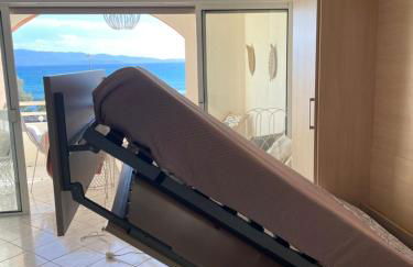 Superbe Pieds dans l eau ajaccio face à la mer plage de sable fin route des îles des sanguinaires - Foto 14