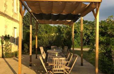 Château Bernon Gite 15 Personnes - piscine et SPA - Foto 8