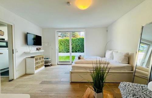 Helle Ferienwohnung mit Garten in ruhiger Lage Nähe Main und City - Foto 1