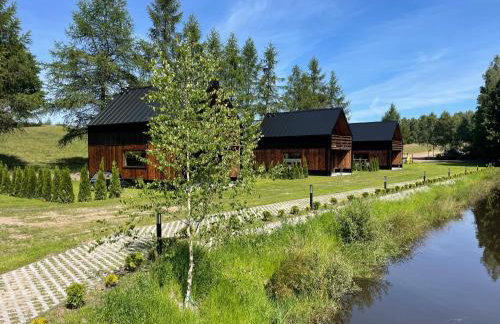 Przystanek Kistówko komfortowe domki z jacuzzi, staw wędkarski, kominek, las, przestrzeń - Foto 54