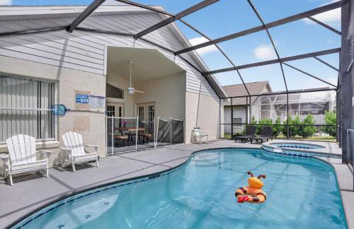 Luxury 4-Bedroom Home with Private Pool, Jacuzzi, AC, Wi-Fi, Cable TV, 5 Minutes from Disney - Foto 16