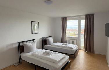 Monteurs Wohnung über den Dächern der Stadt - Foto 16