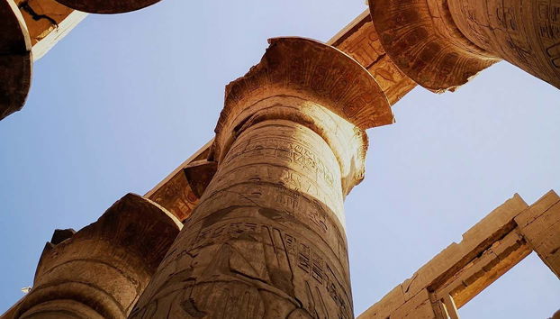 Detalles de las columnas de Karnak