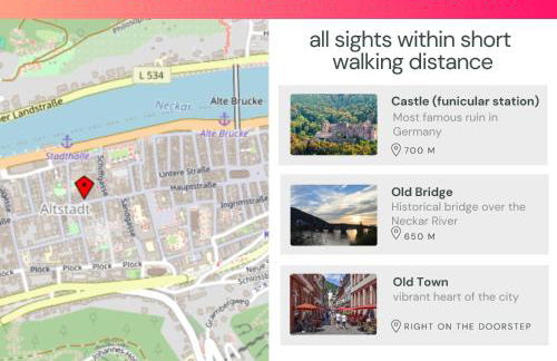 Charmante, ruhige Wohnung im Herzen der Altstadt von Heidelberg - Foto 23