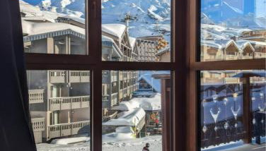 Front de Neige Val Thorens - Skis aux pieds, balcon vue montagne - Foto 2