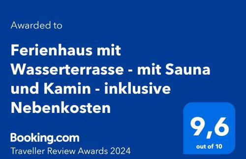 Ferienhaus mit Wasserterrasse - mit Sauna und Kamin - inklusive Nebenkosten - Photo 34