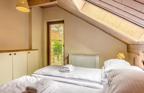 Mazursko - komfortowe domy 8 osobowe nad jeziorem, balia lub sauna - Foto 22