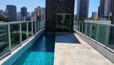 Funcional! 4 pessoas Academia, Lavanderia, Piscina! - Foto 3