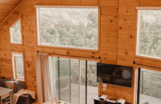 Award-Winning A-Frame with Views and Cedar Hot Tub - Foto 3