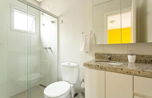 Apto 2Q e churrasq. 800m da praia de Jurerê SGA202 - Foto 6