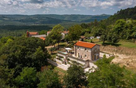 Rustic villa Casa Mavretici with pool in Motovun - Foto 11