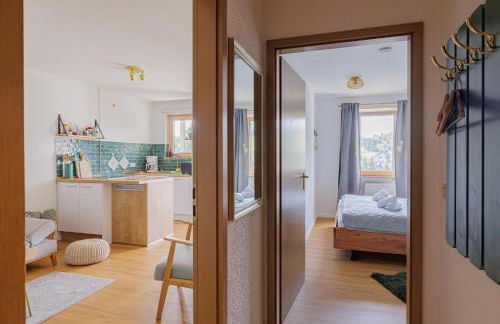 Fewo Waldgeflüster Urlaub im Wanderparadies mit Sauna im Haus Panoramabalkon - Foto 14