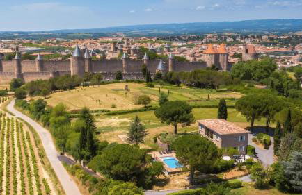 L'écrin de la Cité, Grand Panorama, vue unique sur les remparts de Carcassonne - Foto 2