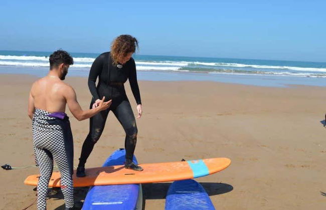 Cours de surf à Agadir - Photo 1