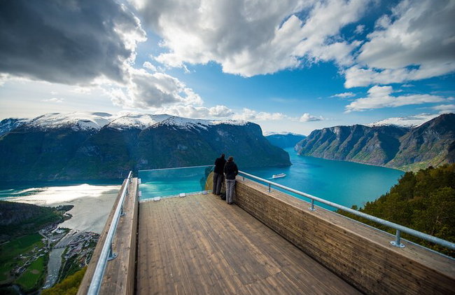 Geführte Tagestour - Nærøyfjord Kreuzfahrt, Flåm & Stegastein Aussichtspunkt - Foto 1