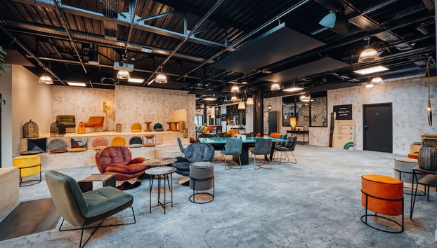 Sala de estar do lobby