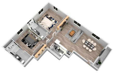 Superbe, T3 spacieux 78 m2, Neuf, Parking, Balcon - Foto 16