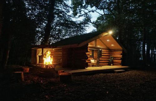Secluded Hand Crafted Log Cabin - Foto 9