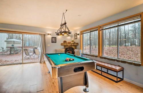 Game Room and Lake Access Albrightsville Home! - Foto 15