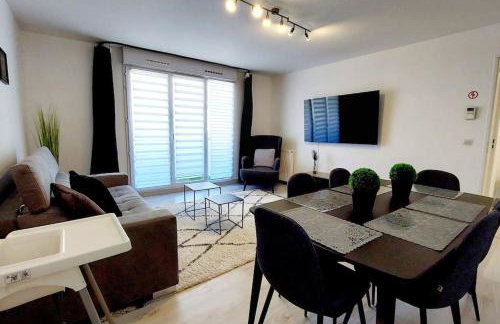 Cosy Home 2 - Spacieux 3 pièces avec parking - 30 min de Paris - Foto 9