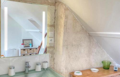 Gîte de charme XVIIe siècle avec jardin clos, balnéo, terrasse panoramique et WIFI près du Château de Villandry - FR-1-381-471 - Foto 31