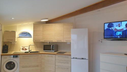 Petite étoile de Mer - Studio hyper équipé à 150m d'une plage de sable fin grande terrasse presqu'île de charme - Photo 5, stove, dishwasher, toaster, minibar