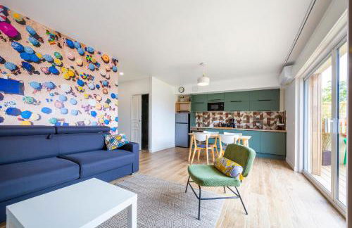 Les Amarres 6 pers Dunes et Mer Blériot plage - Foto 3