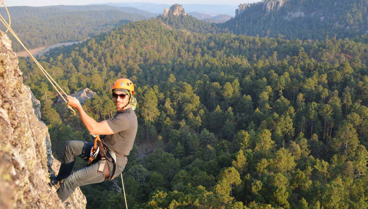 Rapel em La Pirámide