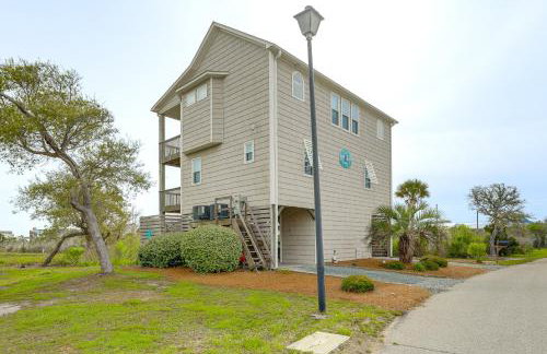 Walk to Surf City Beach Ocean-View Home with Decks! - Foto 31