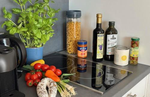 Stilvolles und modernes Appartement mit sonnigem Balkon in Flughafen- und Messenähe 31 - Foto 17