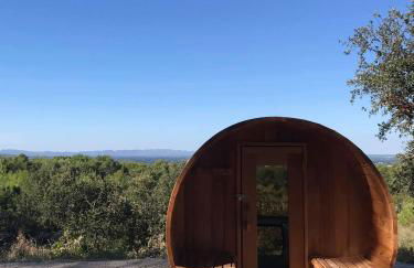 Gîte Lavande vue Luberon 33 hectares piscine Spa Sauna au cœur de Provence - Foto 9
