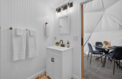 Glamping dome w fire pit & BBQ stargazing - Foto 42