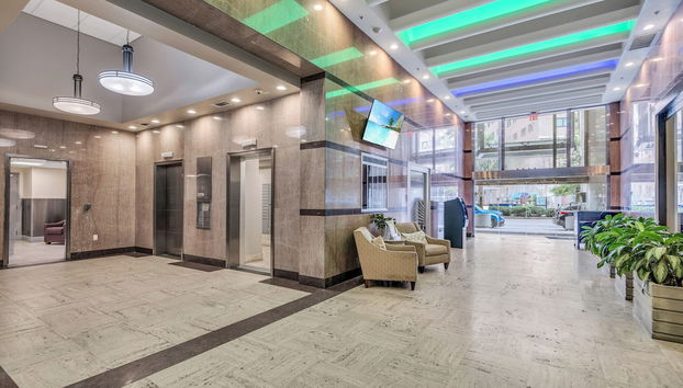 Sala de estar do lobby