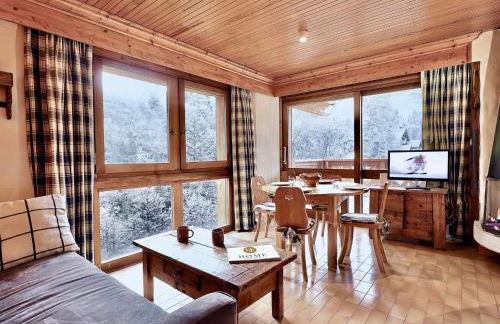 Courchevel 1850: Élégant 3 pièces, 4 pers, balcon & wifi au pied des pistes - FR-1-575-244 - Foto 6