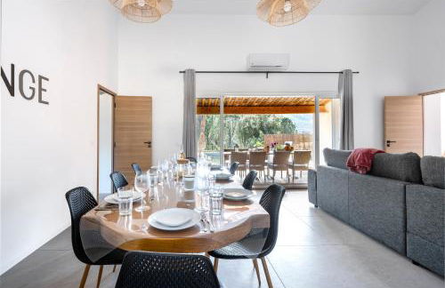 Plan de la Tour M1 - Villa 6 pers climatisée, 3 ch, piscine privée chauffée, nature & calme - Foto 5