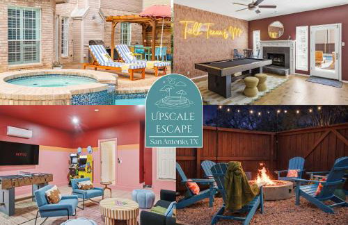 Sparkling Pool Hot Tub Game Room Kids Area - Foto 1