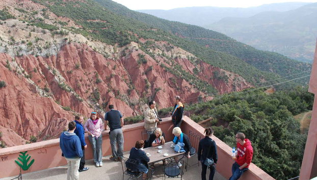 Ammirando il paesaggio