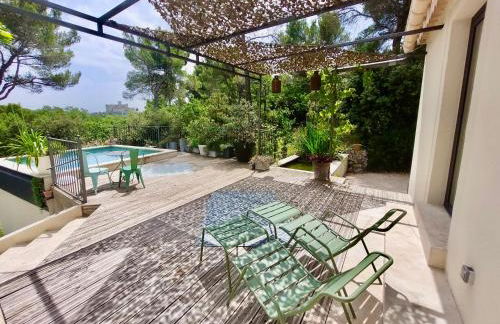 La maison du Barroux avec vue, calme et piscine - Foto 47