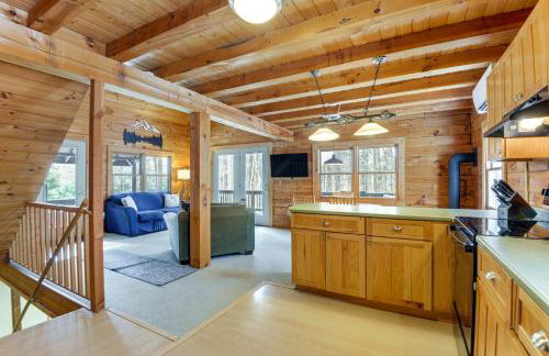 2 Mi to Boat Ramp Log Cabin in New Hampshire - Foto 8