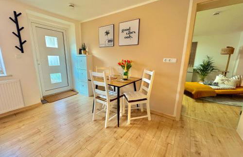 Appartment mit Garten im Beachhouse am Goitzschesee - strandnah & gemütlich - Foto 9