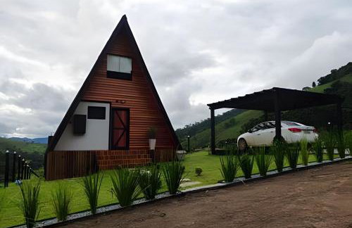 Cabaña Triángulo del Sol | Vista a las montañas | Hidromasaje | Aire - Foto 12