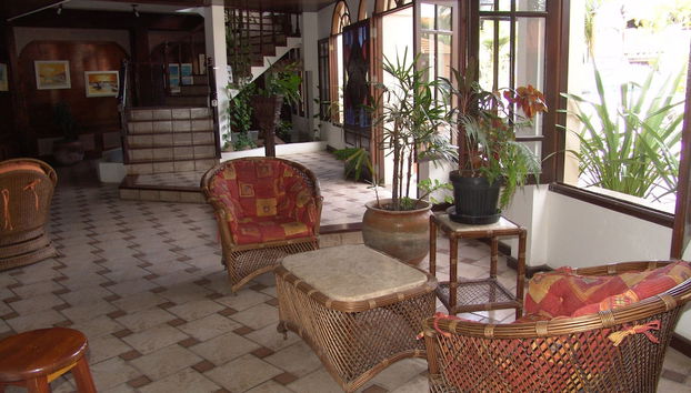 Zona de estar del vestíbulo