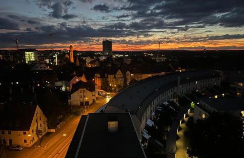 CASA Sunset Augsburg - unvergessliche Aussicht - 1min zu TRAM&Bus - Foto 24