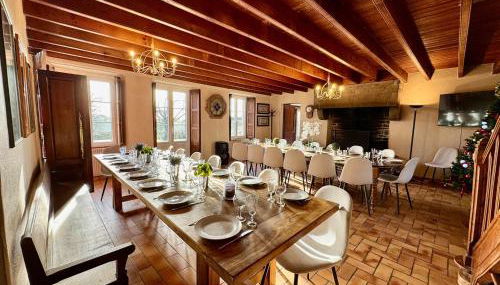 La Clef Decamp La Longère 1750 Hambye piscine grand jardin - Foto 3