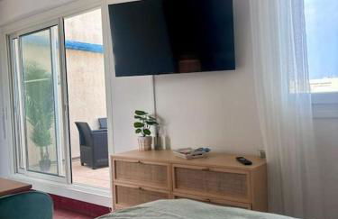 Grand large Appartement terrasse front de mer Barcarès - Photo 2