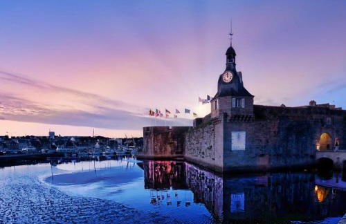 Cœur de Concarneau, appartement entier, proche centre, corniche et plage avec parking - Photo 26