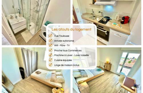 " Le Perchoir Bonnefoy " Vue - Wifi - TV - Foto 2