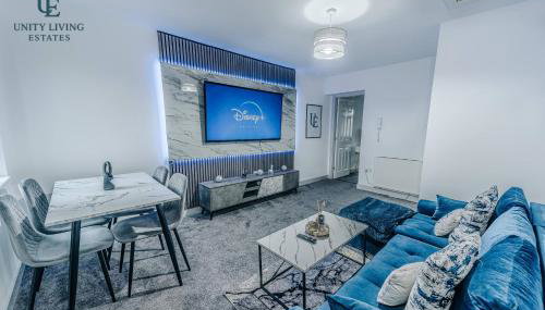 The Royal Suite 1BR Apartment Near Etihad Stadium & Coop Live - Foto 1